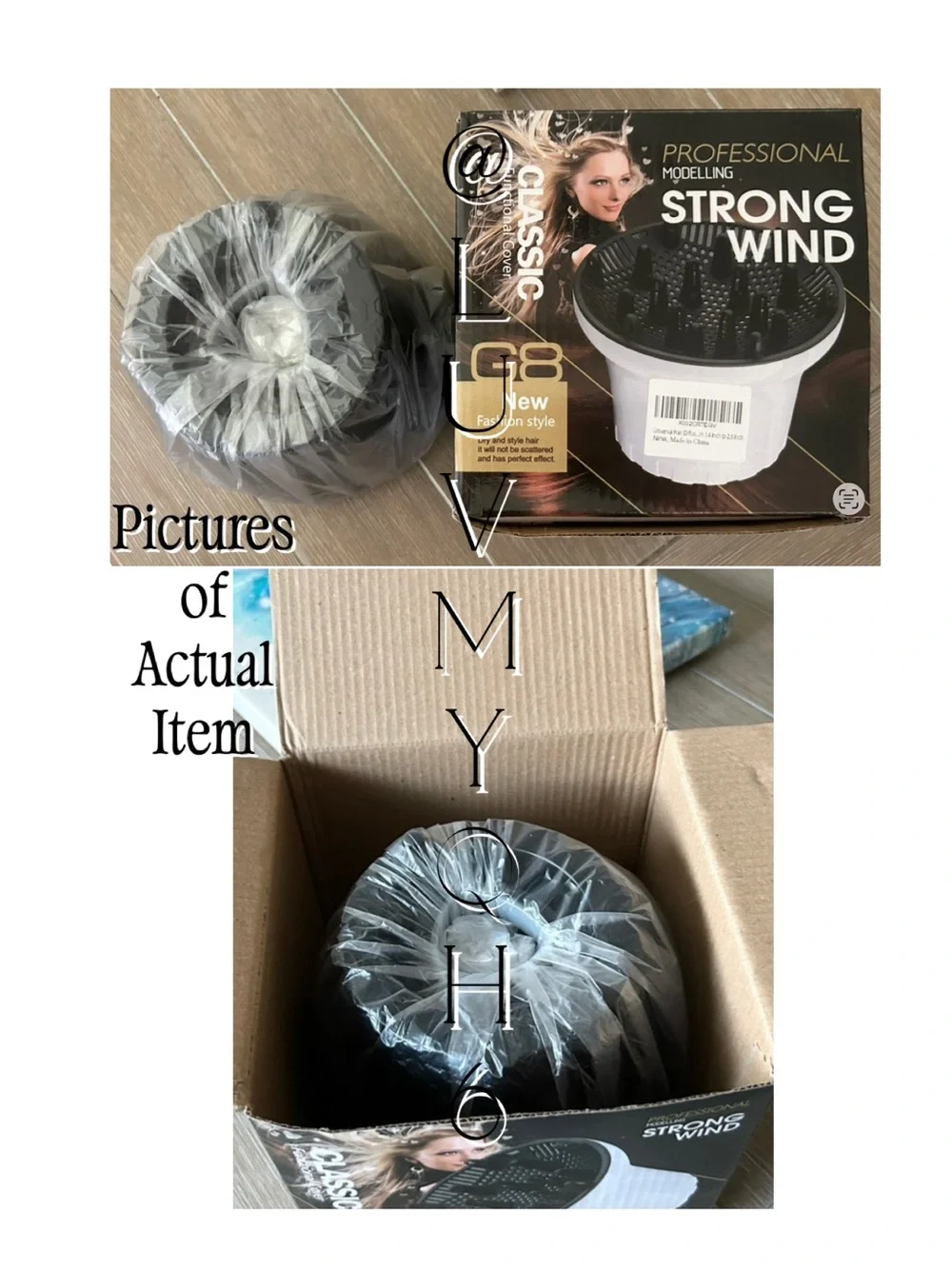 G8 Strong Wind Hair Dryer Diffuser